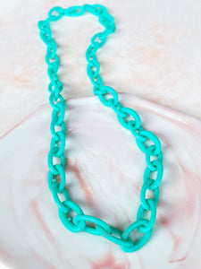 KIDS AQUA GREEN CHAIN