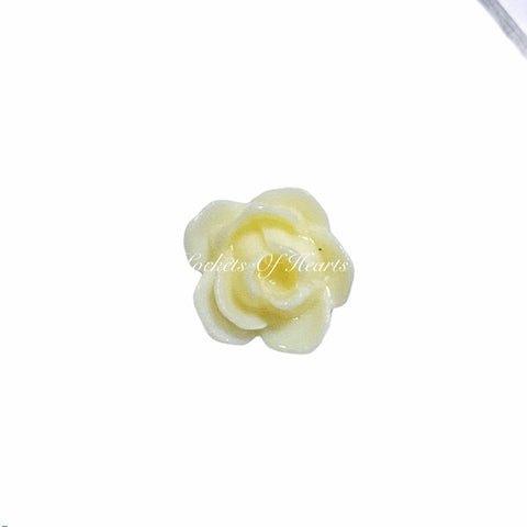 (FL10) 11mm IVORY ROSE