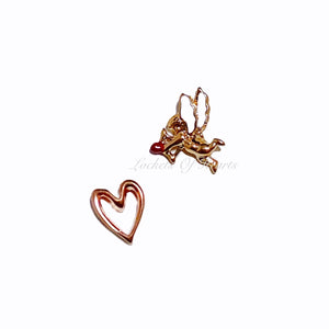 Cupid's Bow & Heart Set