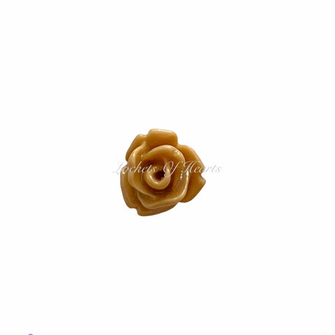 (FL3) 6mm SADDLE BROWN ROSE